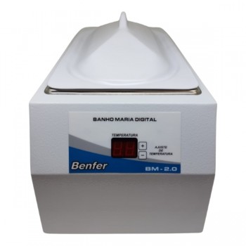 Banho Maria Digital Universal Para 72/90 tubos Com Temperatura Ajustável Até 90ºC- Cuba de Aço Inox 