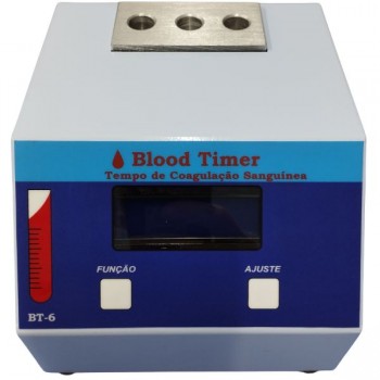 Tempo de Coagulação  no Sangue Blood Timer - Aparelho que auxilia e facilita o exame de Tempo de   Coagulação do sangue substituindo o Banho-Maria e o uso de Cronômetro