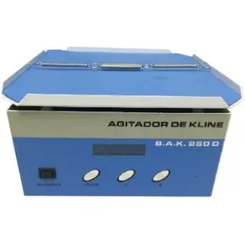 Agitador de Kline Orbital com Rotação variável com mola de fixação para  frascos em geral