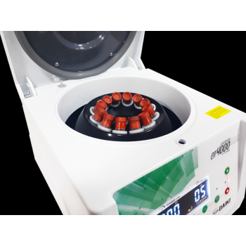 Centrifuga Importada  Com Painel de LCD Para 12 Tubos de 10 ml Ou 6 Tubos de  Urina de até 15 ml -  4000 RPM - Bivolt 100/220 V - Motor de Corrente continua s ( Indução)	