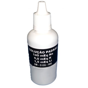 Padrão Para Fotometria de Chama Para Sódio / Potássio / Lítio - Frasco com 50ml