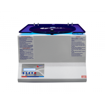 CENTRIFUGA SOROLÓGICA COM CAPACIDADE  PARA: 28 Tubos de 10 ml ou 15 ml ou 44 tubos de 05 ml ou 07 ml Ou 04 tubos de 50 ml